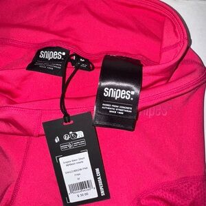 Kids Pink Leggings Snipes athletic biker shorts  BrandNew With Tags